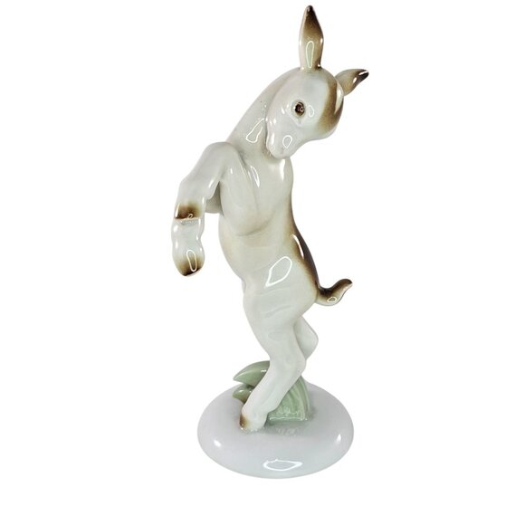 Metzler Ortloff Germany Playful Prancing Goat Kid Figurine - Picture 1 of 9